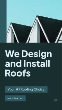 Roof Builder Facebook Story Design