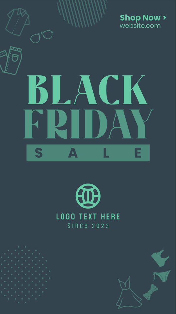 Blackout Sale Instagram Story Design Image Preview