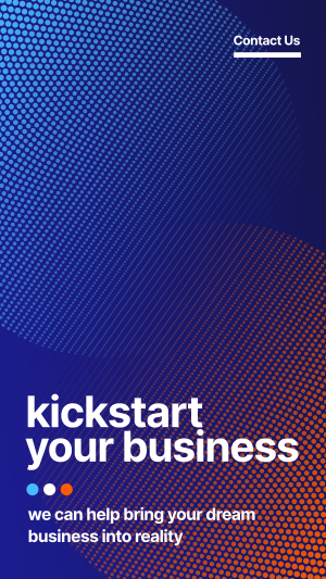 Business Kickstarter Instagram story Image Preview