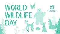 Forest Animals Wildlife Facebook Event Cover Image Preview