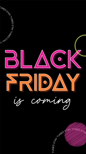 Modern Generic Black Friday Facebook story Image Preview