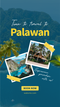 Palawan Paradise Travel Facebook Story Image Preview