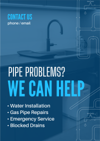 Your Plumbing Service Poster Image Preview