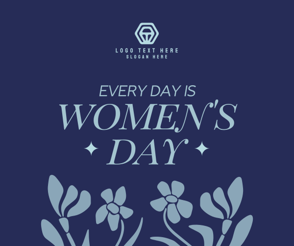 Women's Day Everyday Facebook Post Design