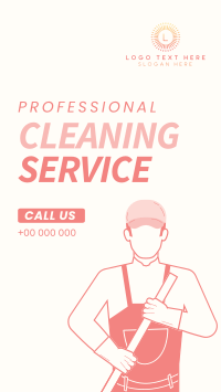 Janitorial Cleaning TikTok video Image Preview