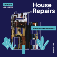 House Repairs Instagram Post Design