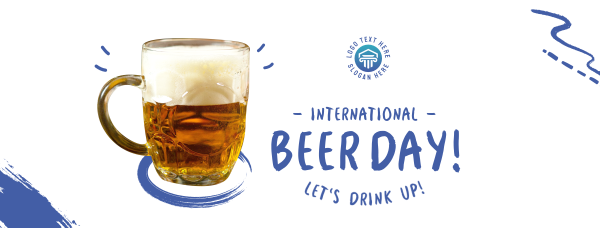 International Beer Day Drink Facebook Cover Design Image Preview