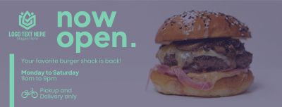 Favorite Burger Shack Facebook cover Image Preview