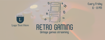 Retro Gaming Facebook cover