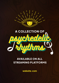 Psychedelic Collection Poster Design