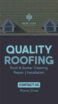 Trusted Quality Roofing TikTok Video Image Preview