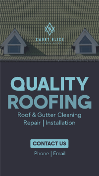 Trusted Quality Roofing TikTok video Image Preview