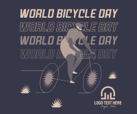 Happy Bicycle Day Facebook post | BrandCrowd Facebook post Maker