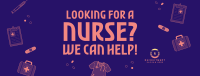 Nurse Job Vacancy Facebook Cover Design