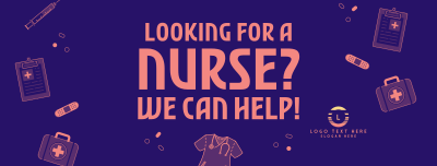 Nurse Job Vacancy Facebook cover Image Preview