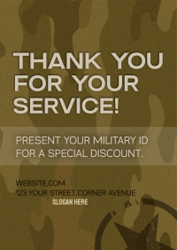 Military Deal Letterhead | BrandCrowd Letterhead Maker