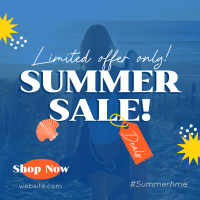 Tropical Summer Sale Linkedin Post Image Preview