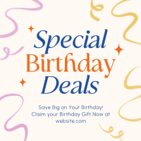 Agnostic Birthday Deals Instagram Post Preview