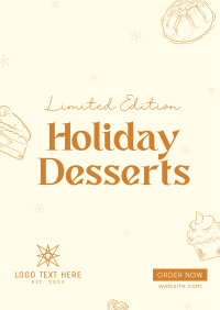 Special Holiday Cafe Flyer Design