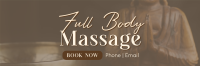 Full Body Massage Twitter Header Image Preview