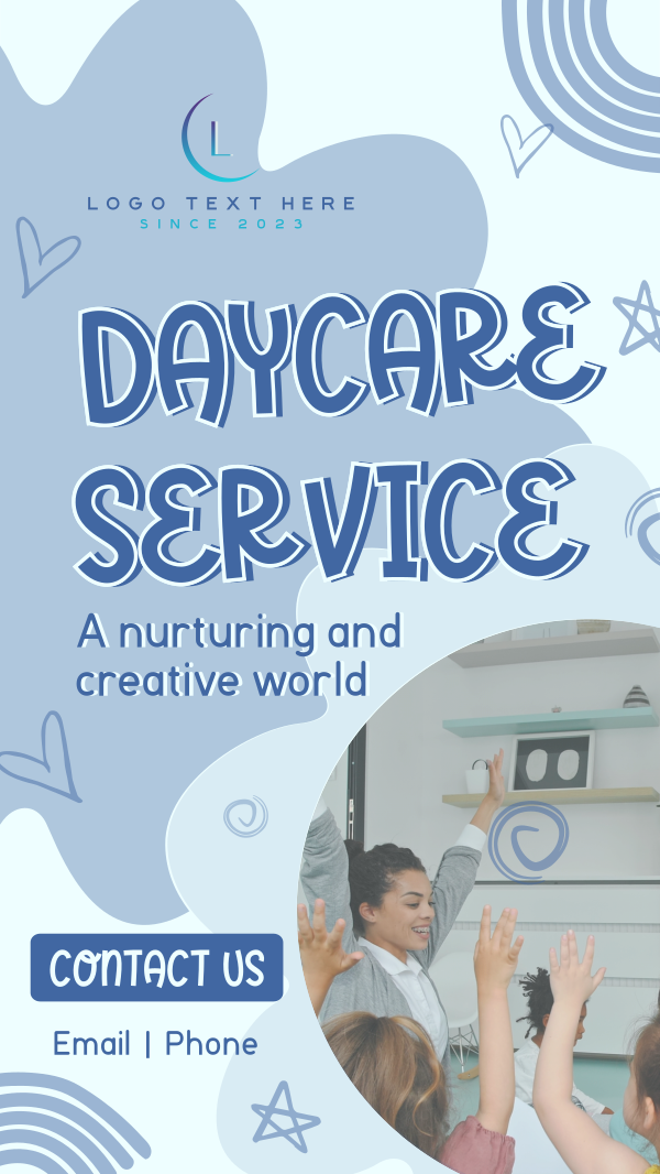 Playful Daycare Facility Instagram Story Design Image Preview