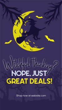 Witchful Great Deals YouTube Short Design