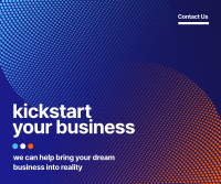 Business Kickstarter Facebook Post Design