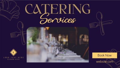 Catering Business Promotion Facebook event cover Image Preview