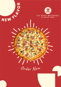 Delicious Pizza Promotion Flyer Image Preview