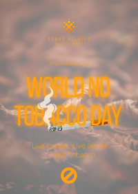 No Tobacco Day Flyer Image Preview
