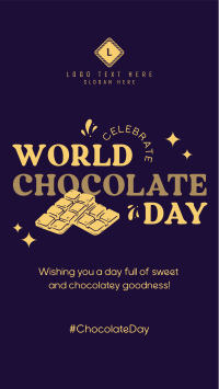Today Is Chocolate Day Facebook story Image Preview