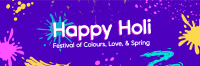 Holi Celebration Twitter Header Image Preview