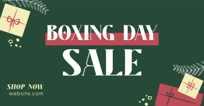 Christmas Boxing Facebook ad Image Preview