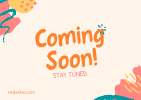Soon It will Bloom Postcard Image Preview