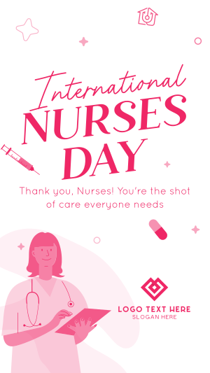 International Nurses Day Instagram Reel Image Preview