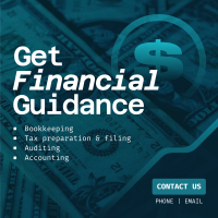 Financial Guidance Services Instagram Post Design