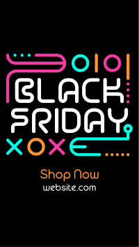 Black Friday Arcade TikTok Video Design