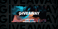 Giveaway Gradient  Twitter post Image Preview