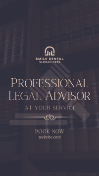 Legal Advisor At Your Service Facebook story Image Preview