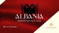Albanian Independence Animation Image Preview