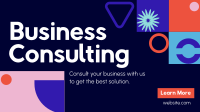 Business Consult for You Facebook Event Cover Design