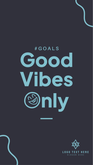 Good Vibes Only Instagram story Image Preview