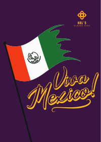 Raise Mexican Flag Poster Image Preview