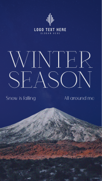 Winter Season TikTok Video Design