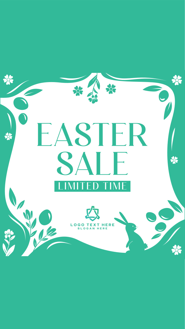 Blessed Easter Limited Sale Facebook Story Design