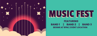 Music Fest Facebook cover Image Preview