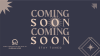 Trendy Coming Soon Facebook event cover Image Preview