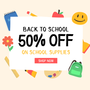 Back to School Discount Instagram post Image Preview
