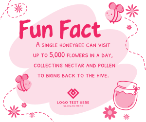 Bee Day Fun Fact Facebook post Image Preview