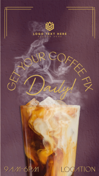 Coffee Pickup Daily TikTok Video Design